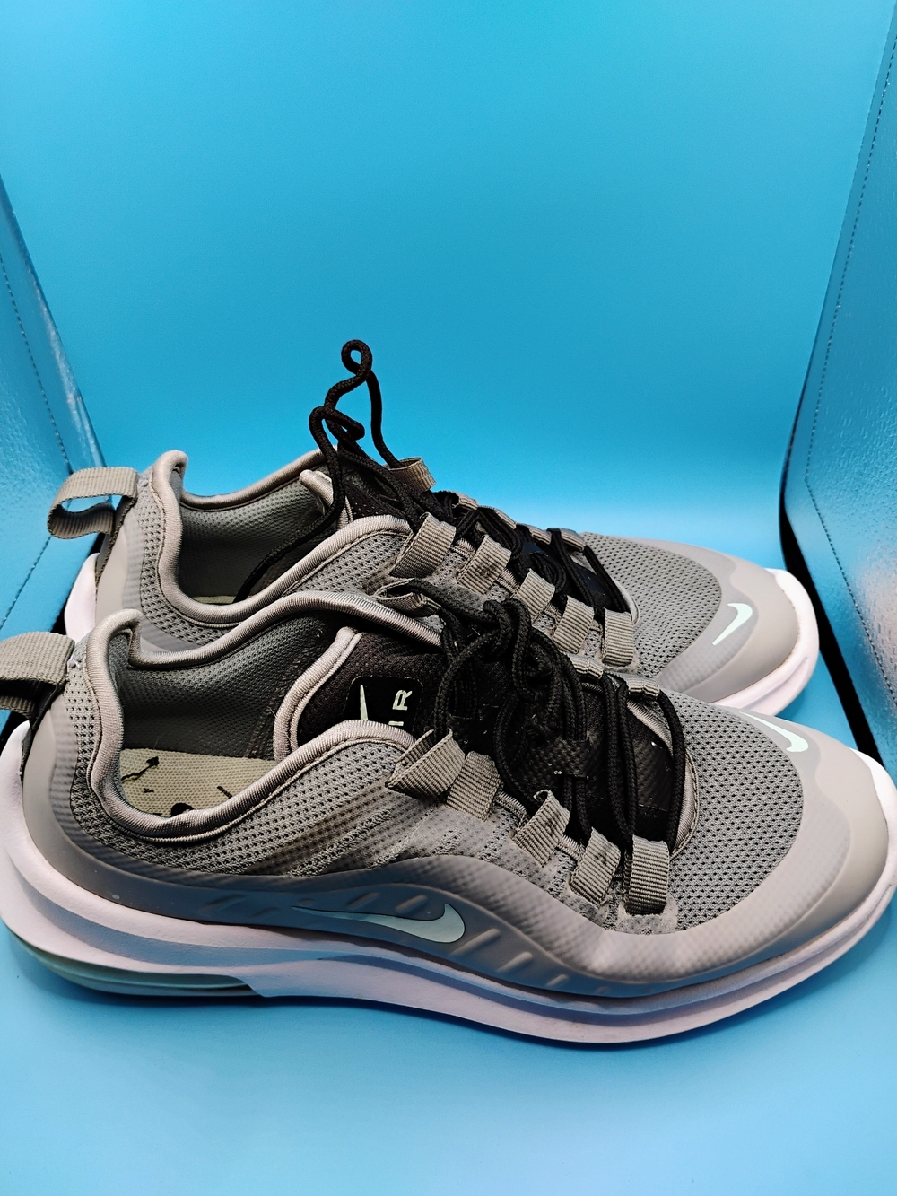 Nike Gray and Black Women's Athletic Sneakers
